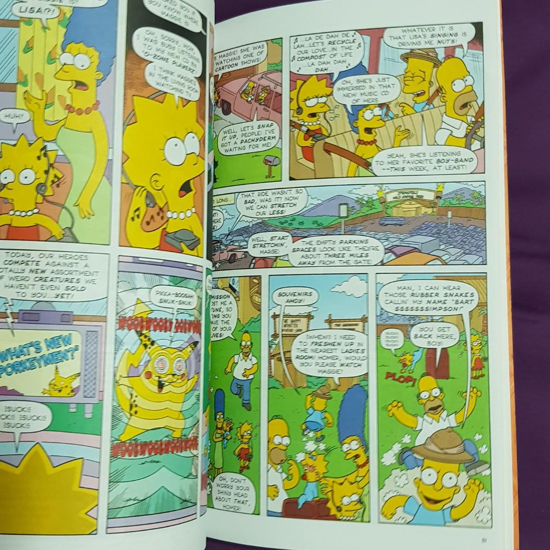 Fiction　Toys,　Books　Bad　Big　Magazines,　Hobbies　of　Book　Simpson,　Bart　on　Carousell　The　Non-Fiction