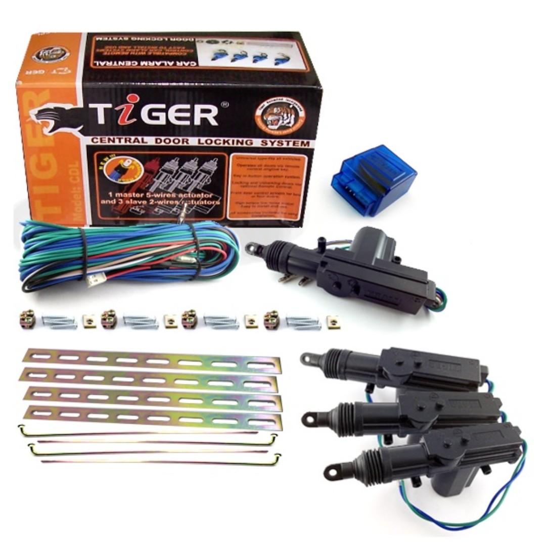 Tiger Car Central Lock System Central Door Lock Kit Car Parts Accessories On Carousell