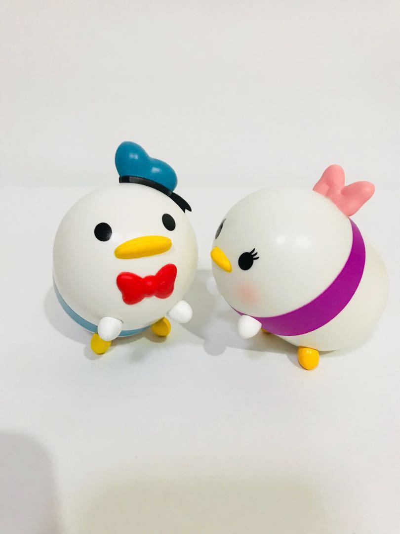 Tsum Tsum Small Piggy Coin Bank Set of 2 Donald Daisy Made in Japan