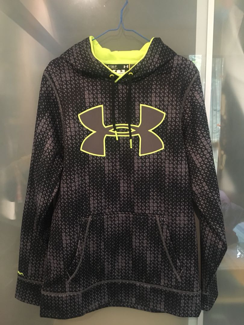 under armour neon hoodie
