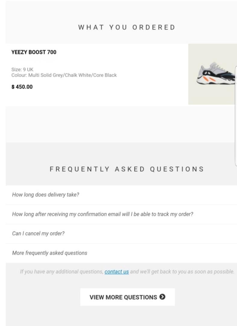 track your adidas order
