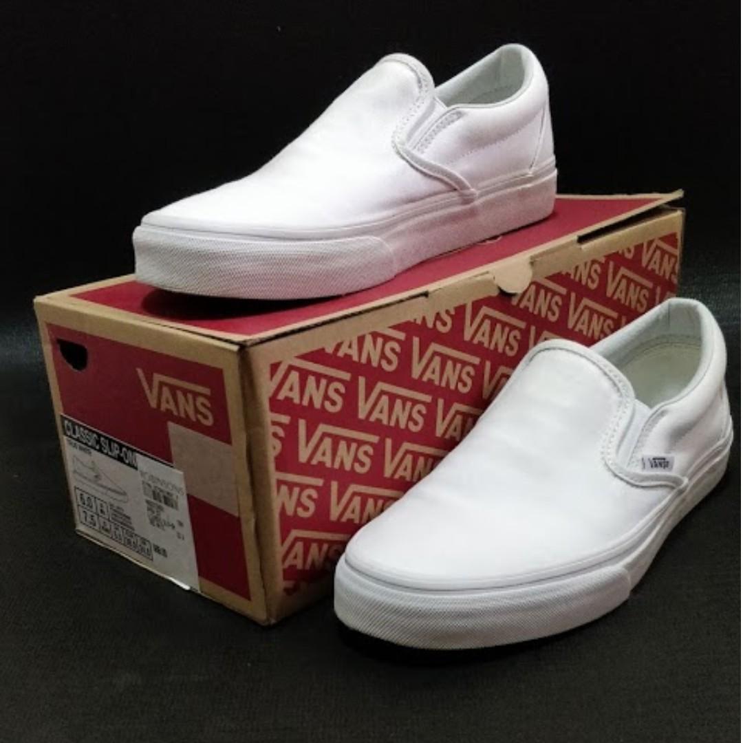 vans core classics white