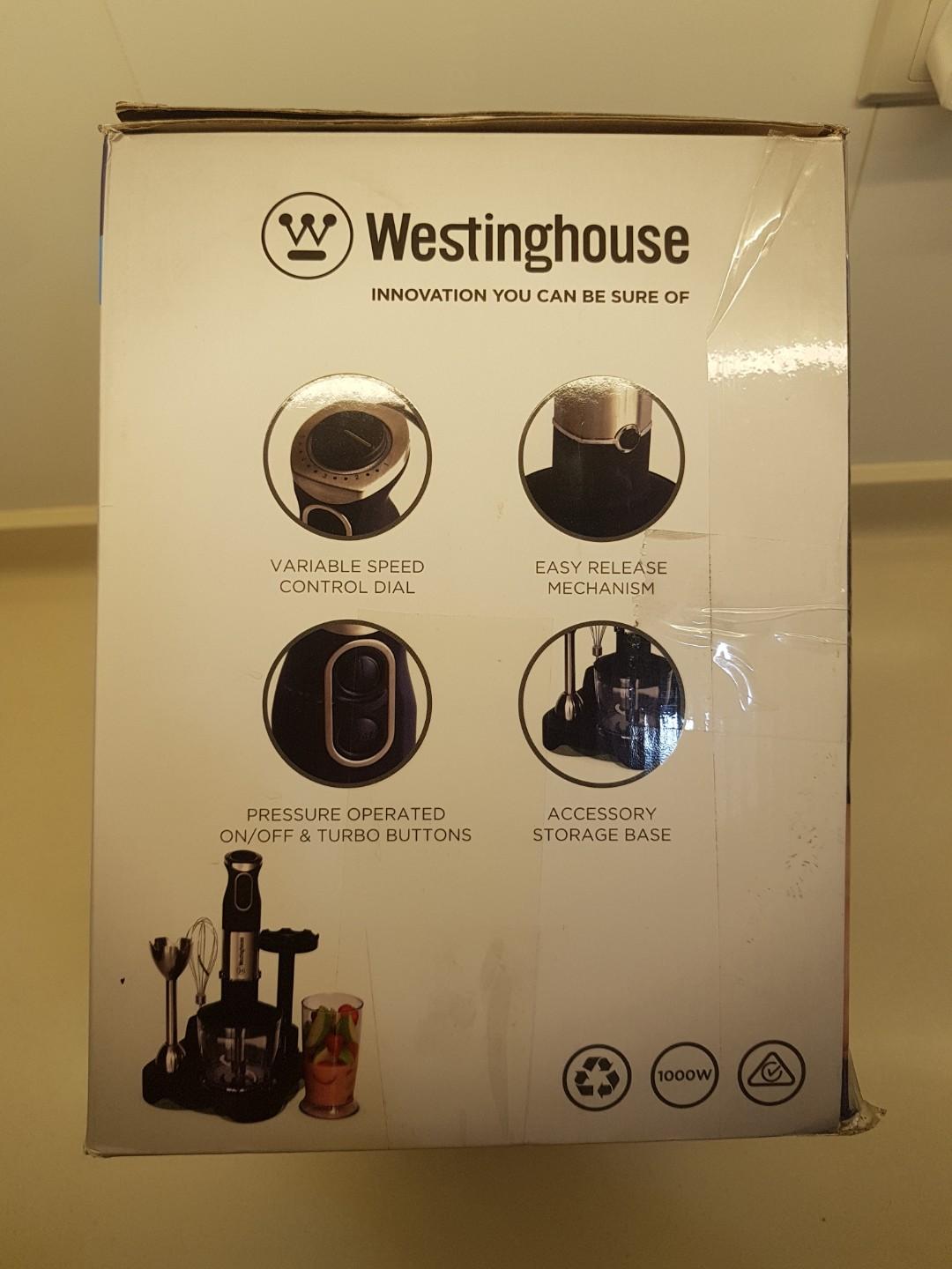Westinghouse Stick Mixer Set 1000W > From Australia, TV & Home