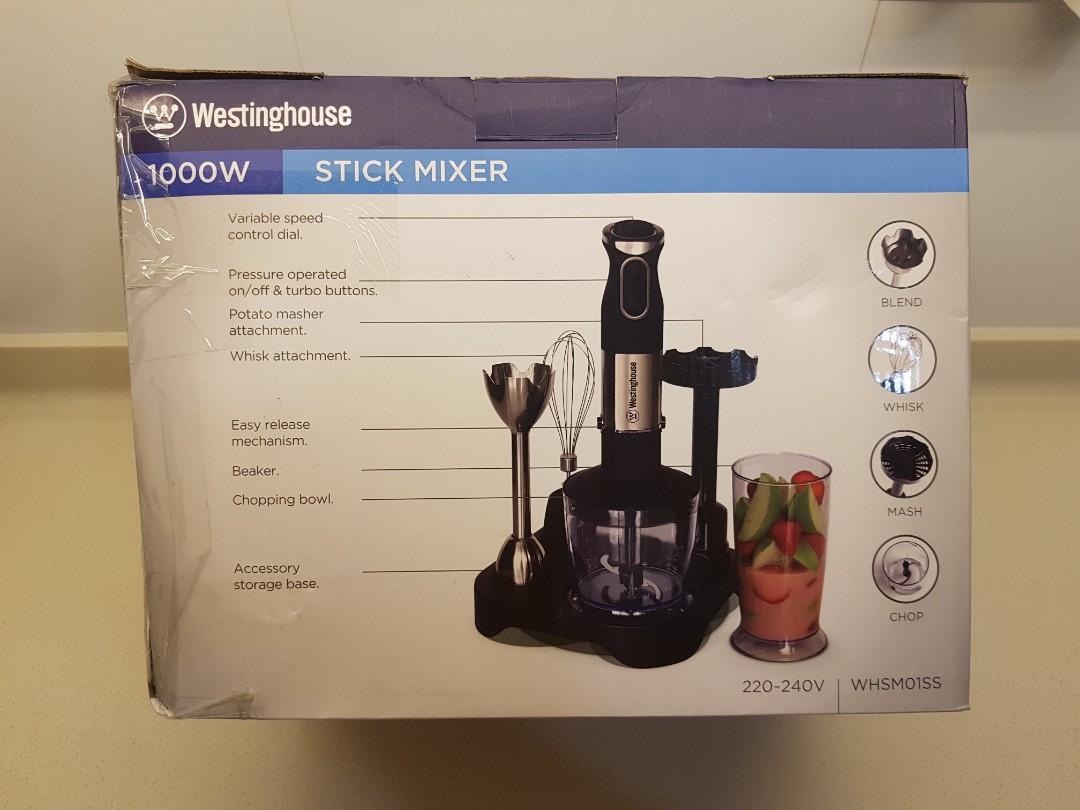 Westinghouse Stick Mixer Set 1000W > From Australia, TV & Home