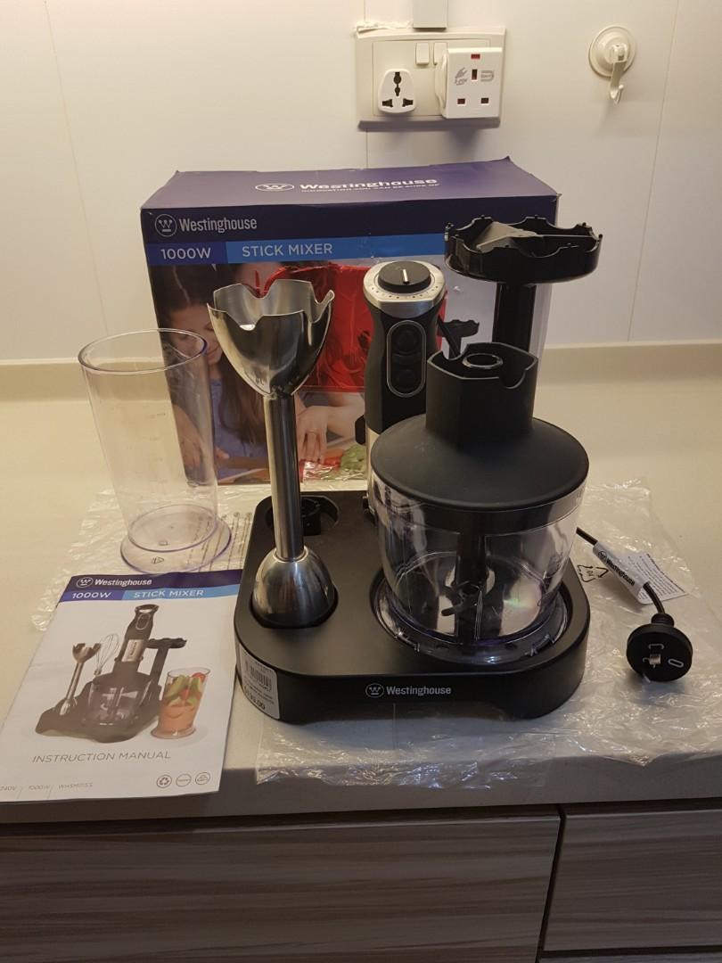 Westinghouse Stick Mixer Set 1000W > From Australia, TV & Home