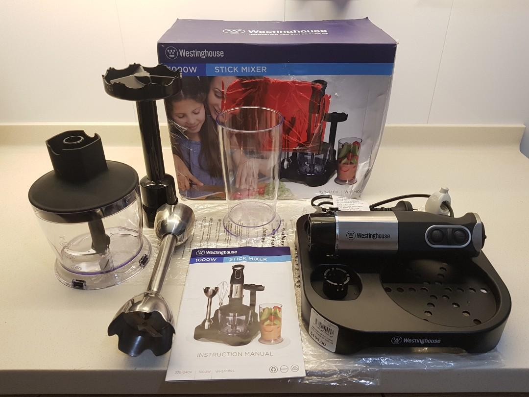 Westinghouse Stick Mixer Set 1000W > From Australia, TV & Home