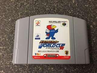 Nintendo N64 實況法國世界盃98 World cup France98