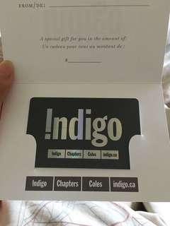 Chapters/Indigo $50 Gift Card