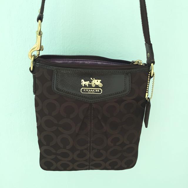 Coach madison store swingpack