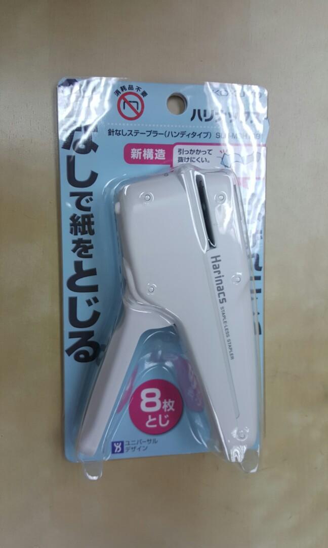 無印muji Style 無釘釘書機 書本 文具 文具 Carousell