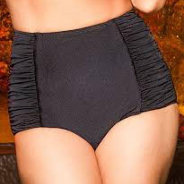 Dd Vamp High Waisted Bikini Swim Bottom L Vtg 40s Reproduction Women S Fashion Clothes Others On Carousell