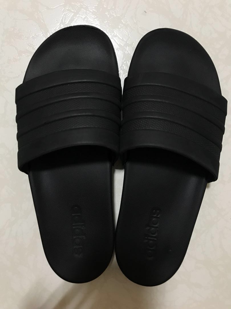 adidas adilette cloudfoam plus mono slides