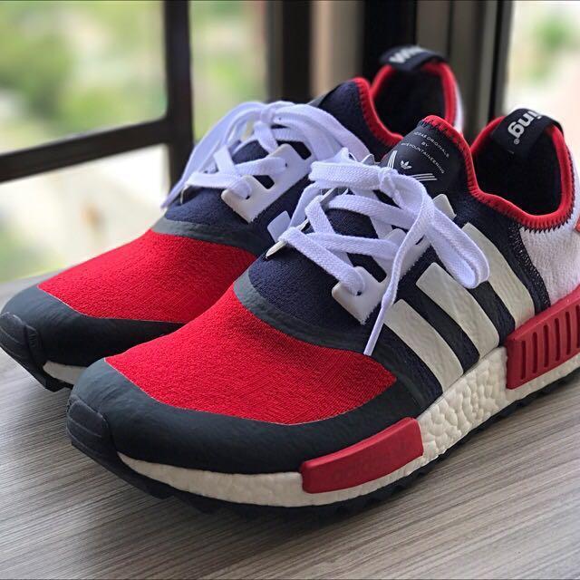 Adidas nmd r1 trail white mountaineering collegiate best sale navy
