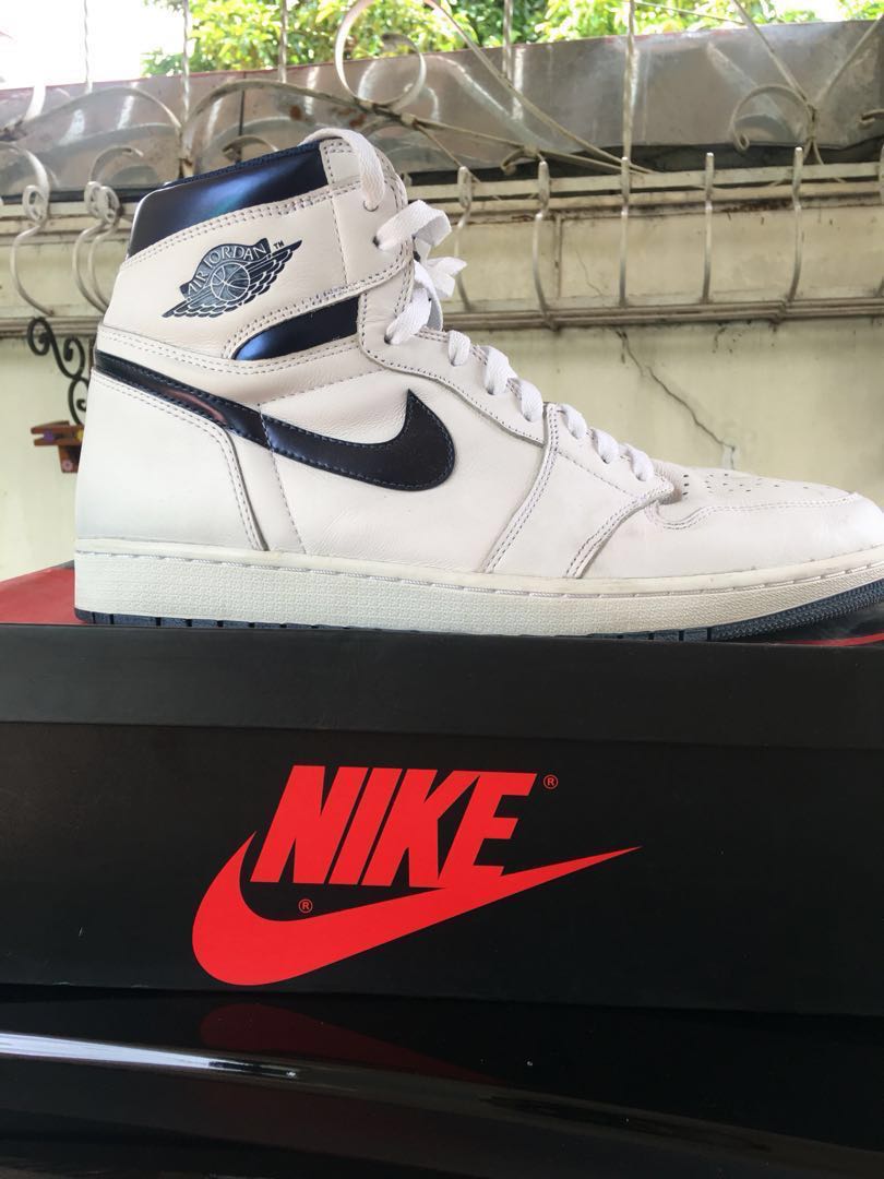 metallic blue jordans