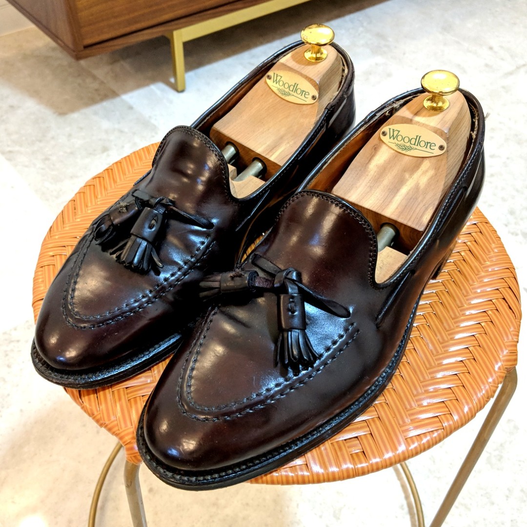 Alden tassel top loafer