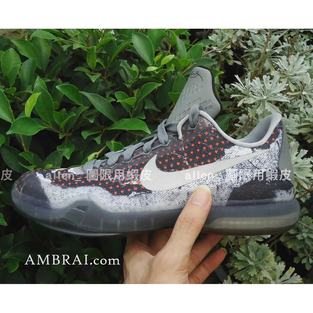Kobe 10 grey sale