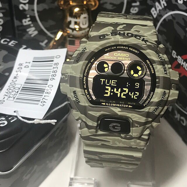 G shock gd x6900 camouflage series new arrivals