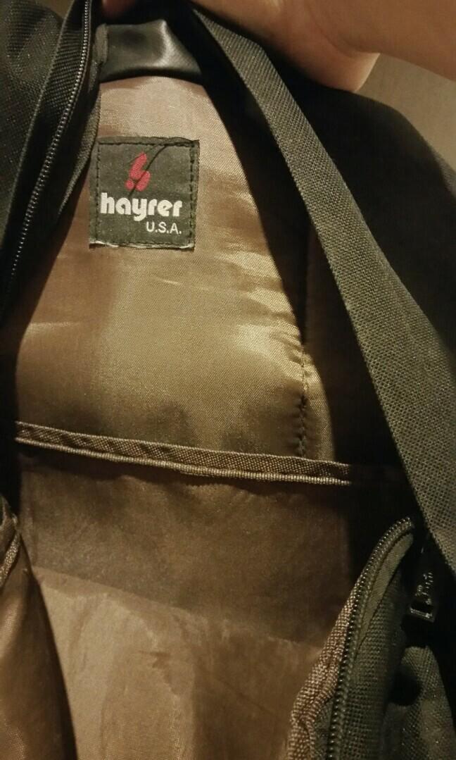 Authentic hayrer backpack bag, Women's Fashion, Bags & Wallets