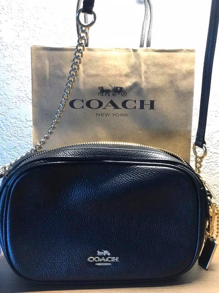 Coach isla best sale chain crossbody review