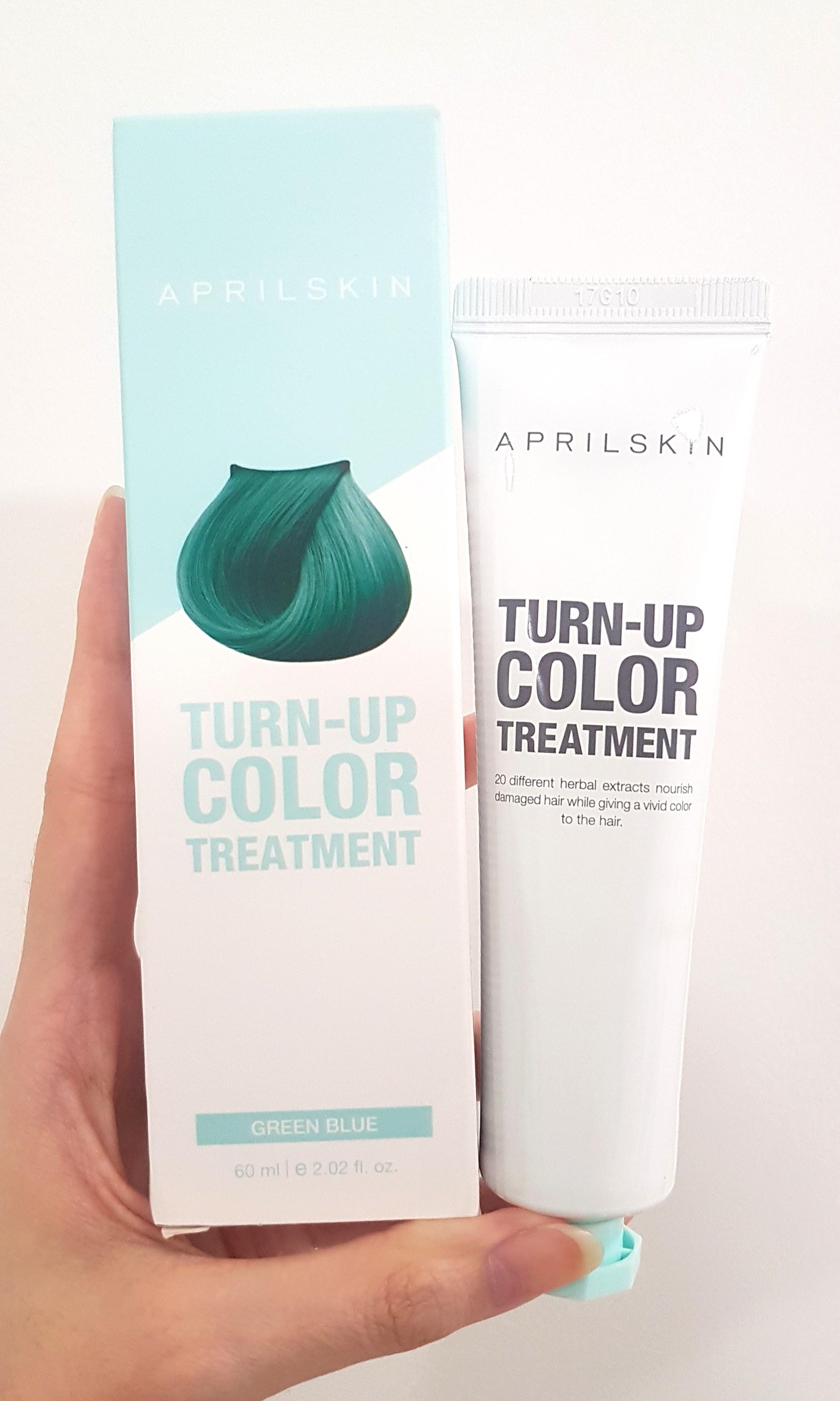 Bnib April Skin Turn Up Colour Treatment Green Blue