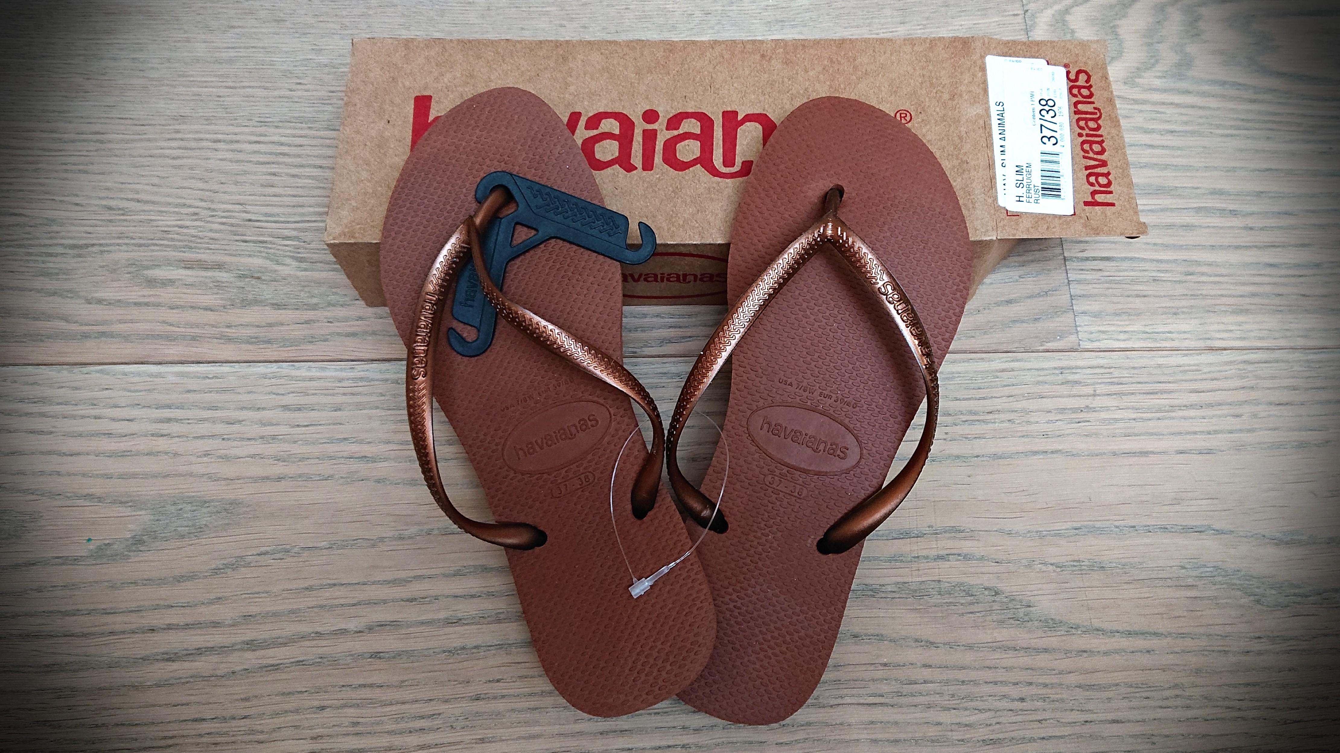 Havaianas new arrivals slim rust