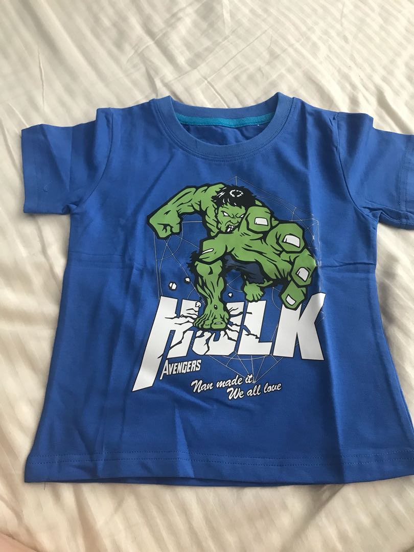 Brand New Hulk T-shirt for 3-4yr old 