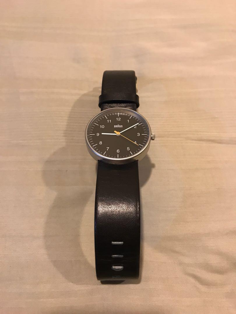 Braun Gents BN0021 Classic Watch with Leather Strap Mobile Phones