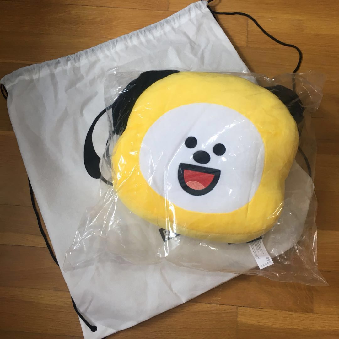 bt21 chimmy 30cm smiling cushion, Hobbies & Toys, Memorabilia & Collectibles,  Fan Merchandise on Carousell
