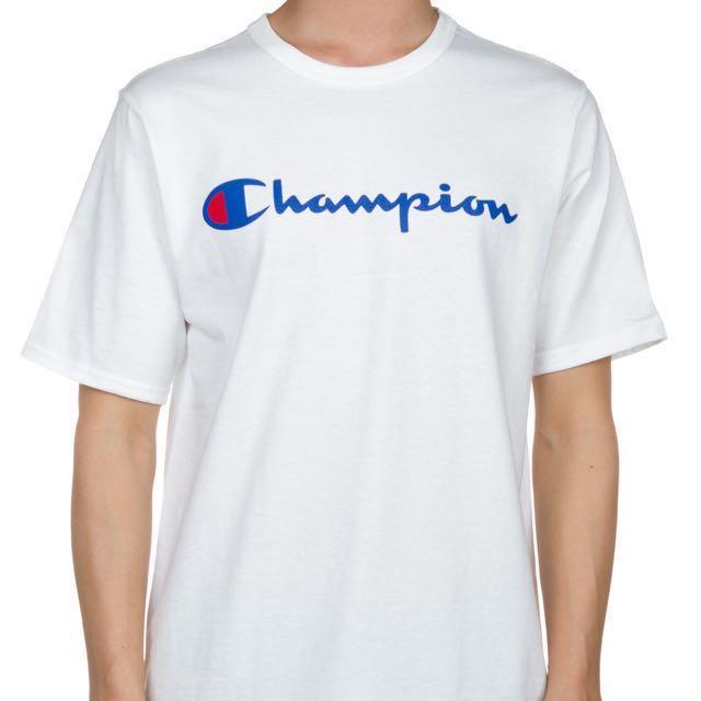 champion t shirt size