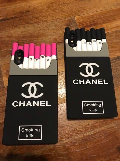 Chanel Cigarette Box iPhone Cases