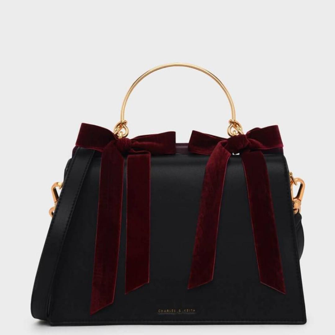 Charles and sales keith ribbon bag
