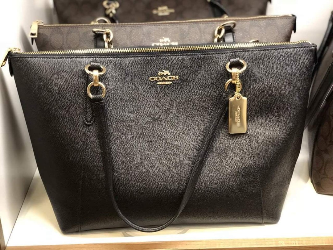 coach ava zip tote
