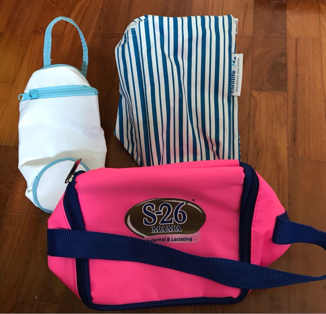 Cooler Bag And Bottle Bag Babies Kids Nursing Feeding On Carousell