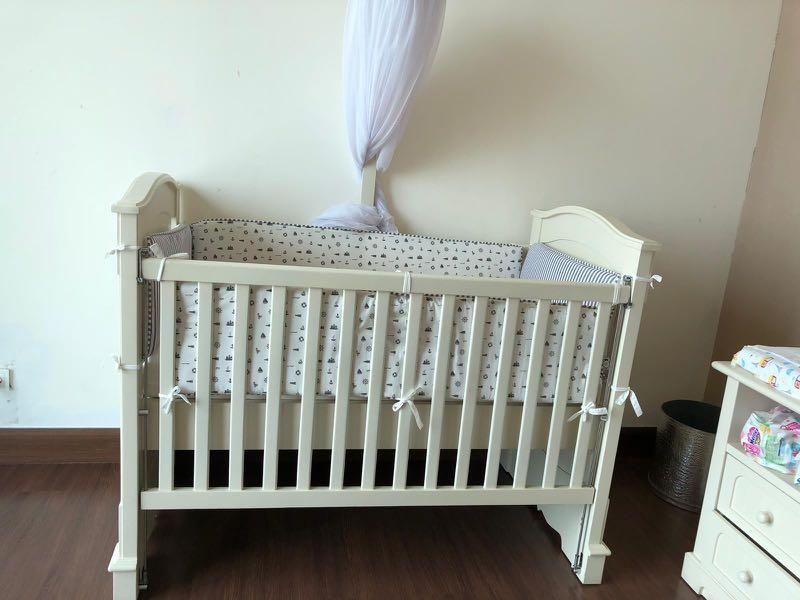 cotonnier palmier crib 70 x 140 cm