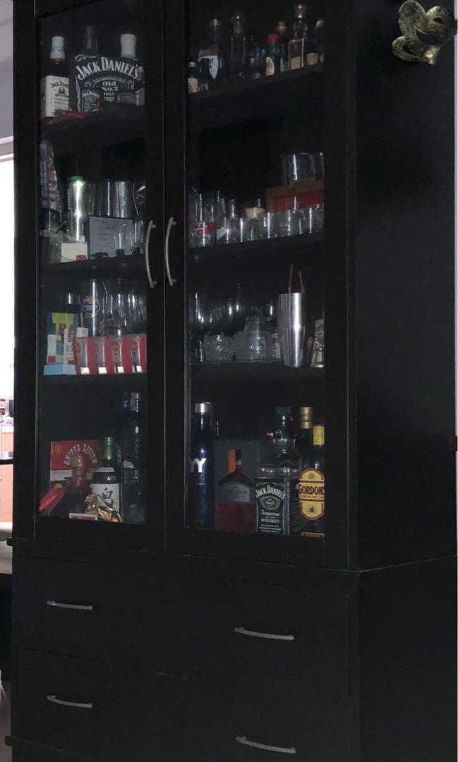 Display Liquor Cabinet For Sale Furniture Others On Carousell