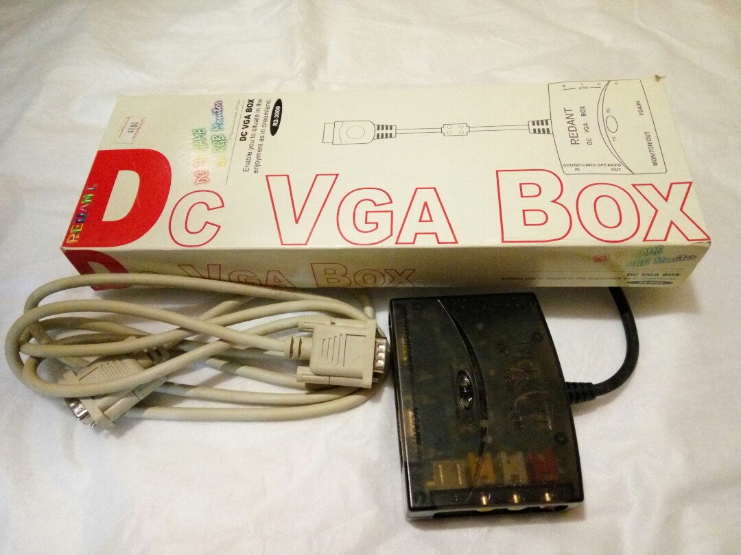 Dreamcast Vga Box 遊戲機 遊戲機器材 Carousell Dreamcast Vga Box 遊戲機 遊戲機器材 Carousell