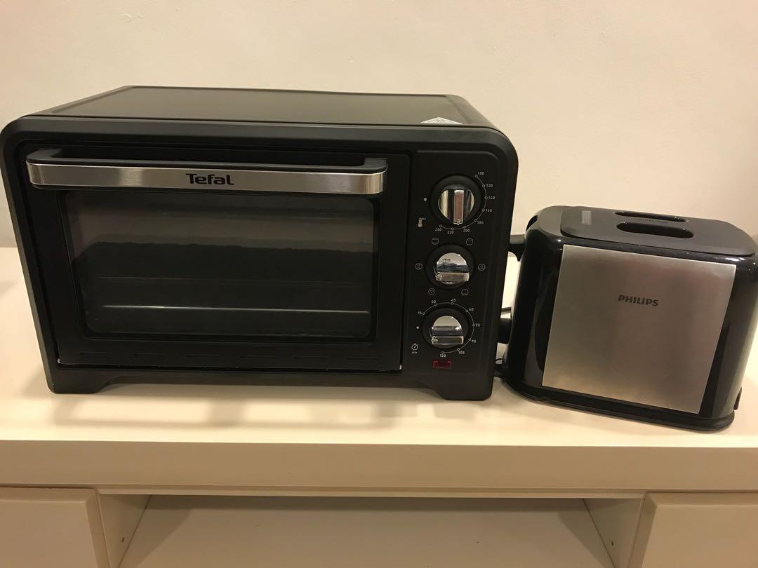 Electric Oven Tefal Philips Toaster TV Home Appliances Kitchen Appliances Ovens Toasters on Carousell