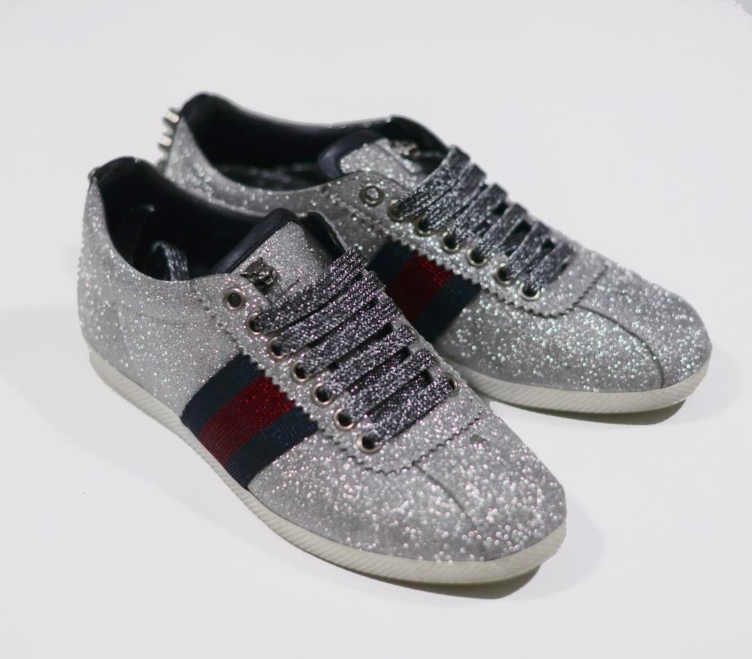 glitter sneakers womens