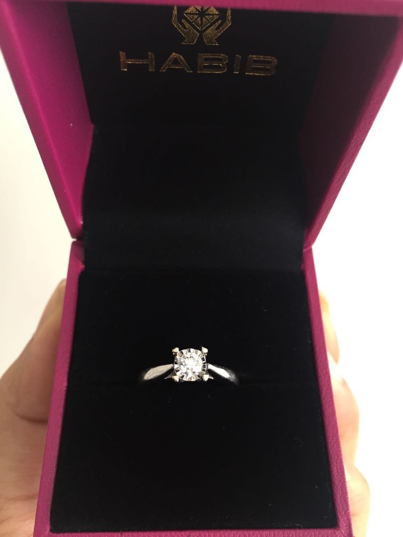 Habib solitaire ring hot sale