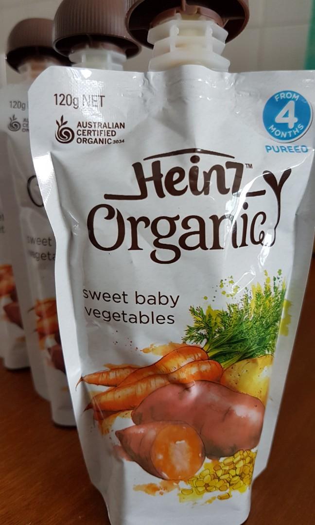 heinz organic baby food