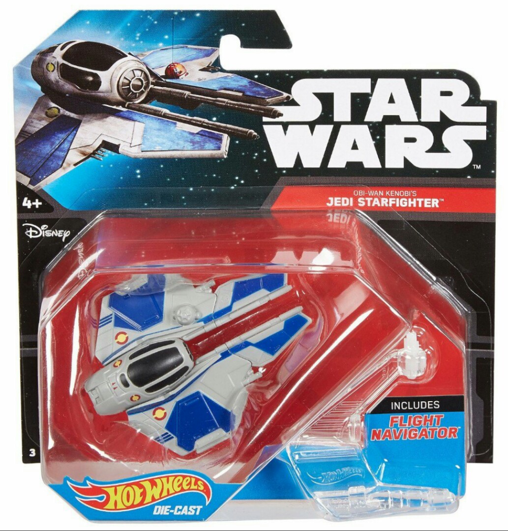hot wheels jedi starfighter