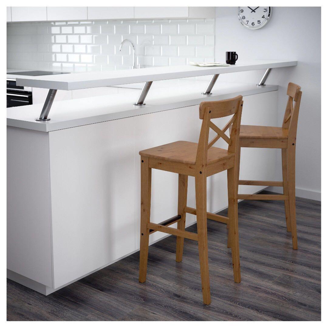 Ingolf bar 2025 stool with backrest