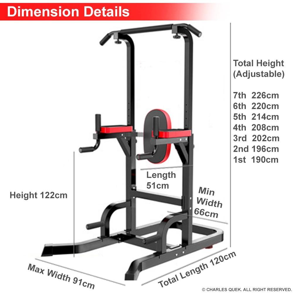 Indoor Multi Function Fitness Gym Equipment (added Back Support & Push ...