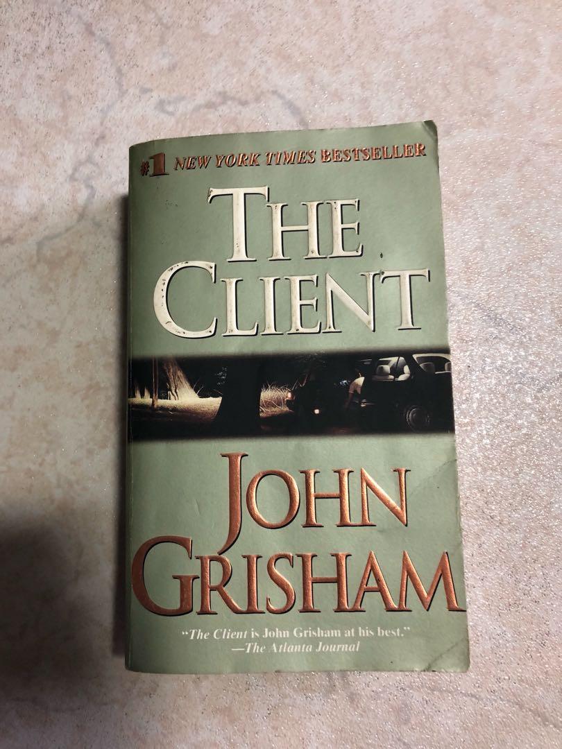 John Grisham The Client Books Stationery Non Fiction On Carousell