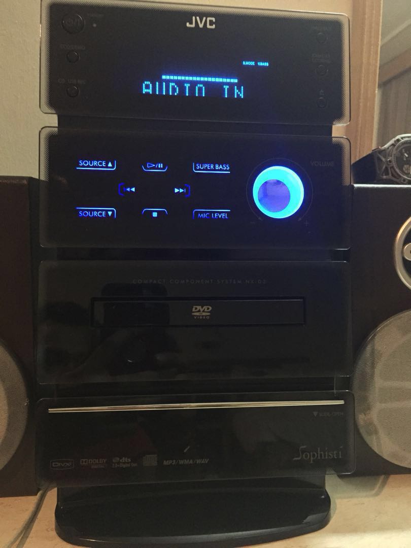 JVC NXD3 COMPACT COMPONENT SYSTEM,HIFI,DVD,HOME THEATRE,KARAOKE