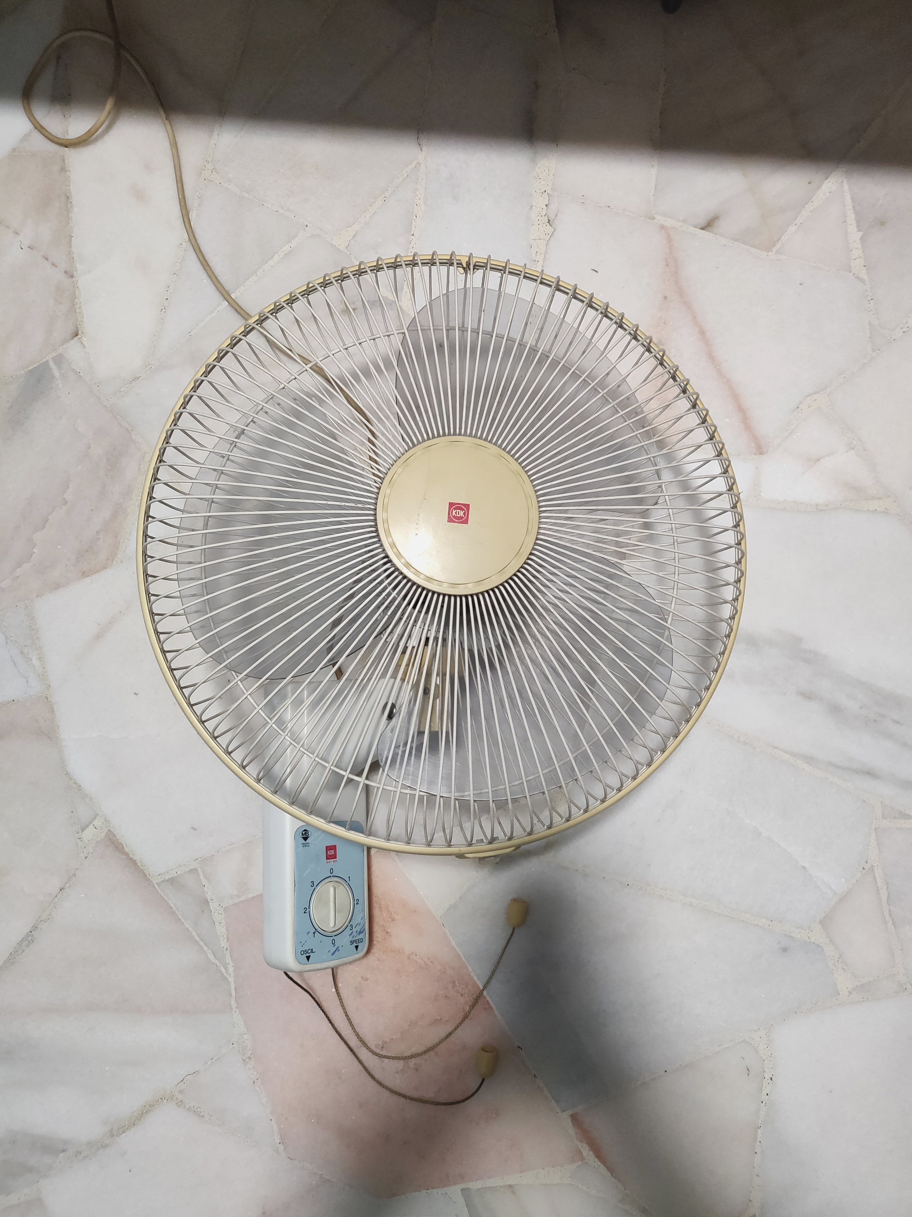 Kdk Wall Fan Kc40h Home Appliances Cooling Air Care On Carousell
