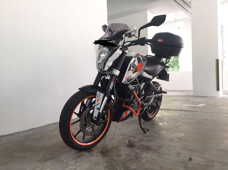 old ktm duke 200