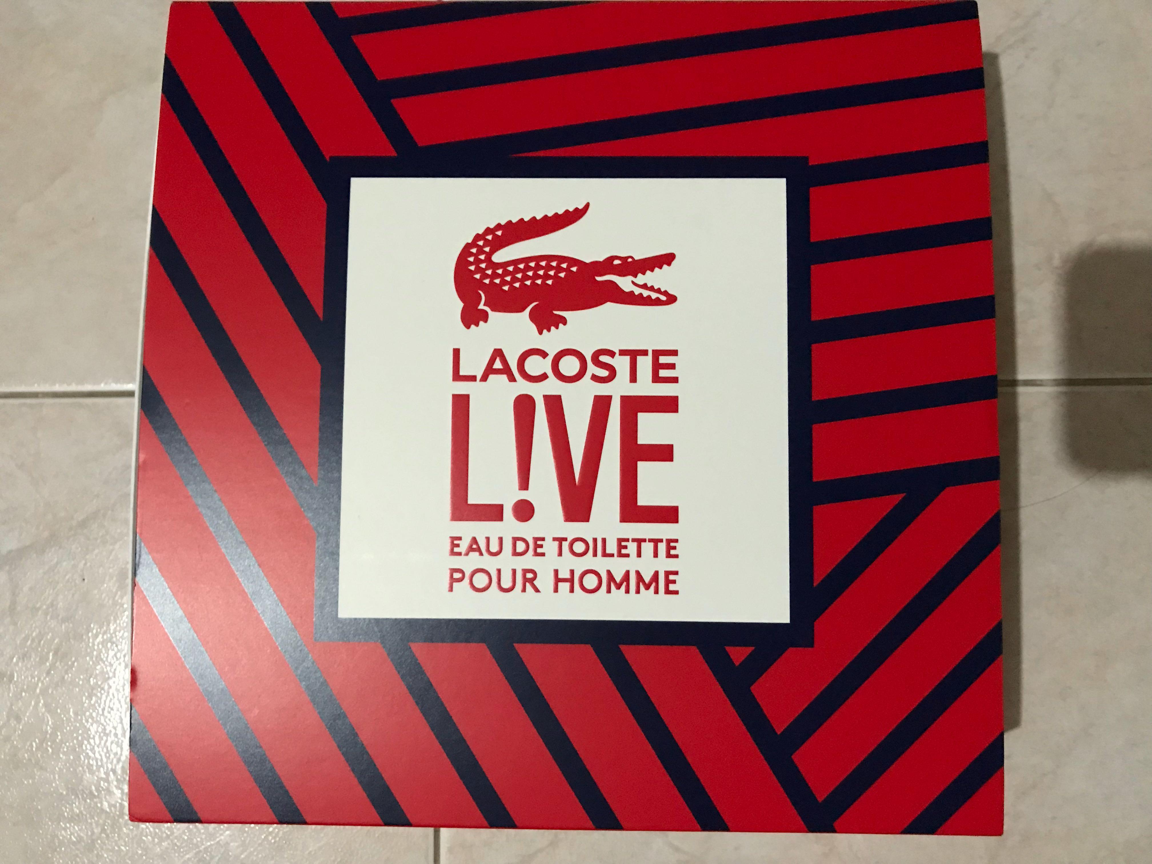 Lacoste L ve EDT Pour Homme Gift Set