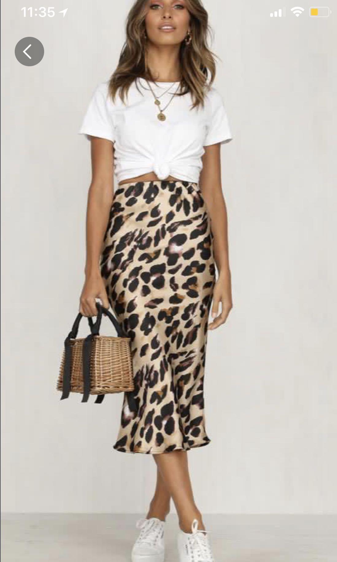 leopard print skirt australia