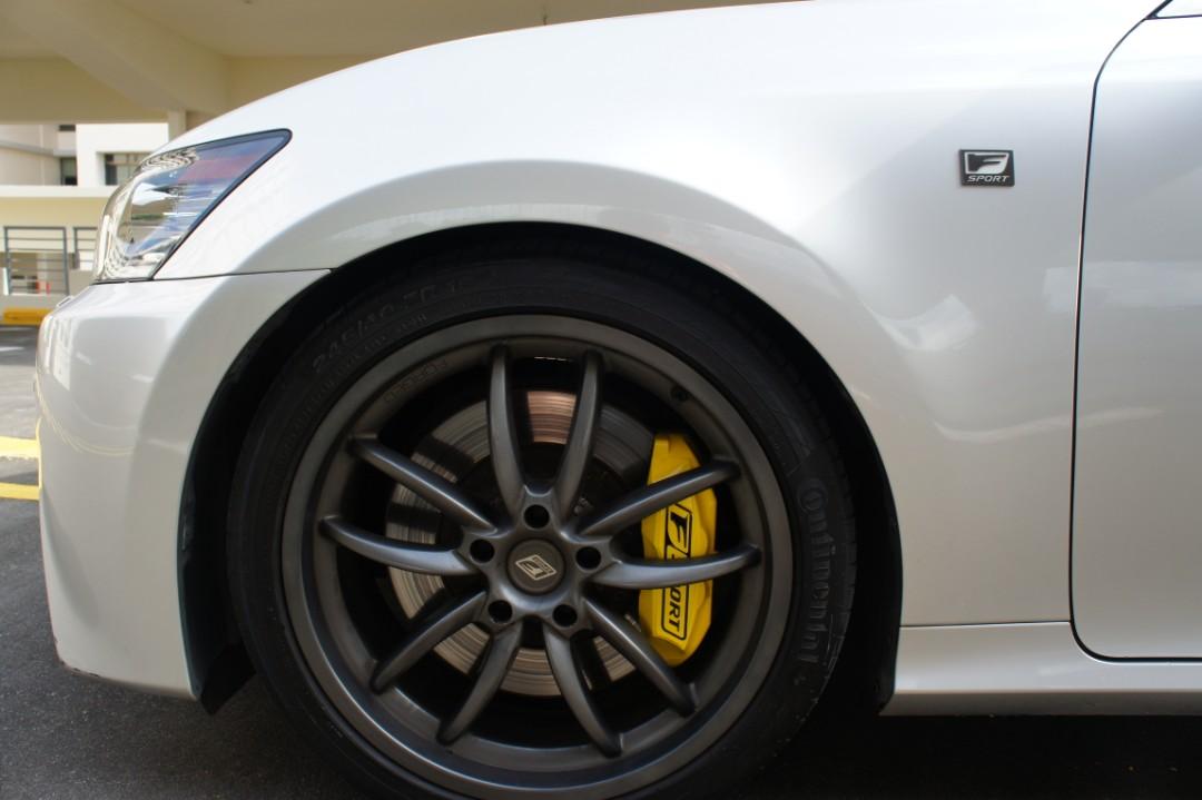 Lexus f shop sport brake calipers